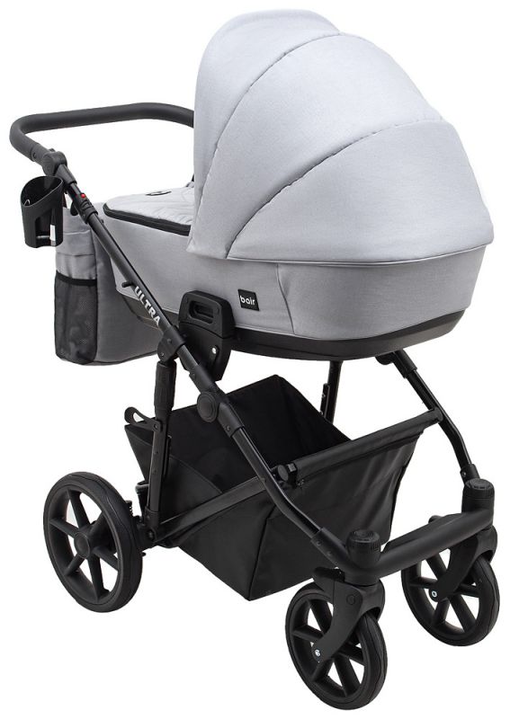 Коляска 2 в 1 Bair Ultra Soft U-218 сірий