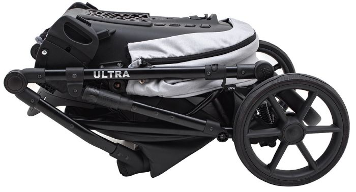 Коляска 2 в 1 Bair Ultra Soft U-218 сірий