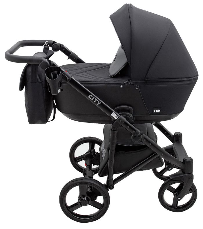 Коляска 2 в 1 Bair City Soft 452 чорний