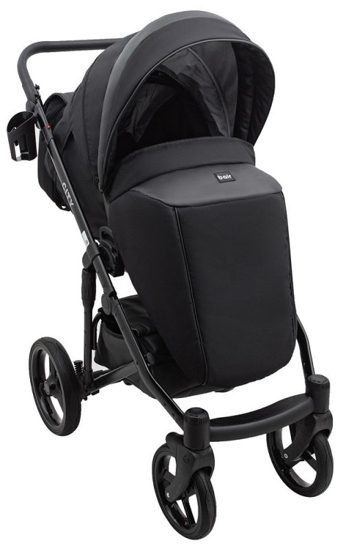 Коляска 2 в 1 Bair City Soft 452 чорний