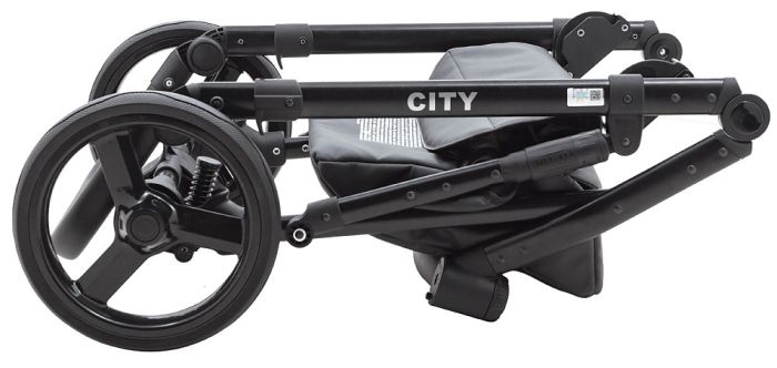 Коляска 2 в 1 Bair City Soft 452 чорний
