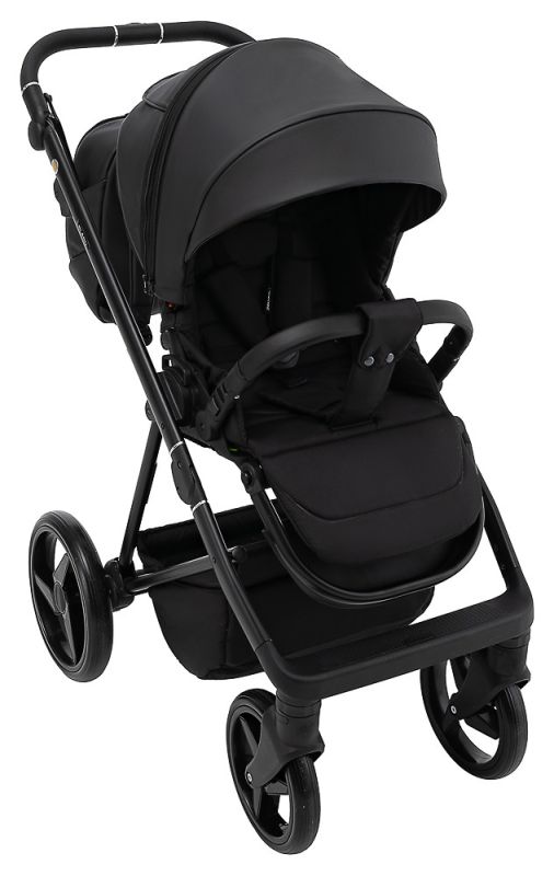 Коляска 2 в 1 Adamex Blanc Eco SA-2 черный
