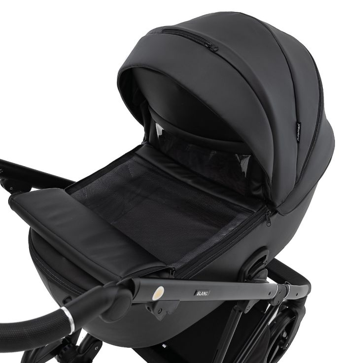 Коляска 2 в 1 Adamex Blanc Eco SA-2 черный