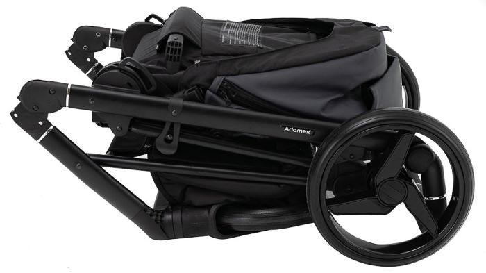 Коляска 2 в 1 Adamex Blanc Eco SA-5 графит