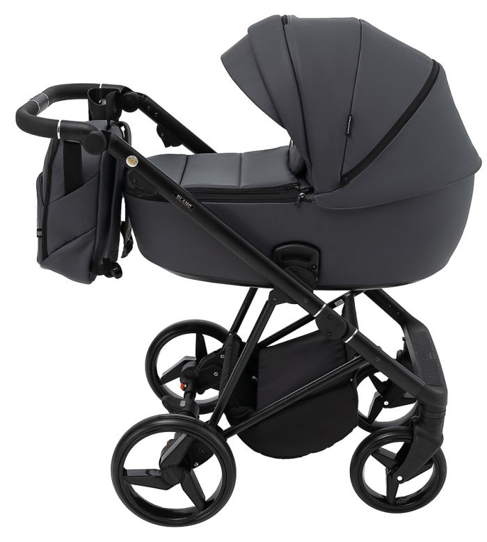 Коляска 2 в 1 Adamex Blanc Eco SA-5 графит