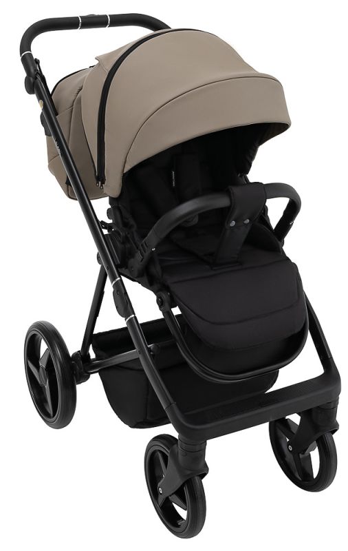 Коляска 2 в 1 Adamex Blanc Eco SA-9 темний капучіно