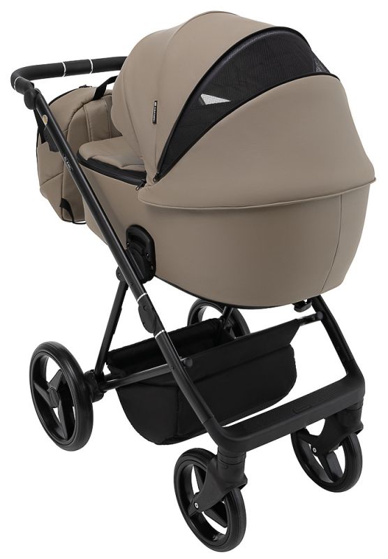Коляска 2 в 1 Adamex Blanc Eco SA-9 темний капучіно