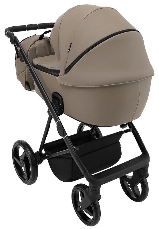 Коляска 2 в 1 Adamex Blanc Eco SA-9 темний капучіно