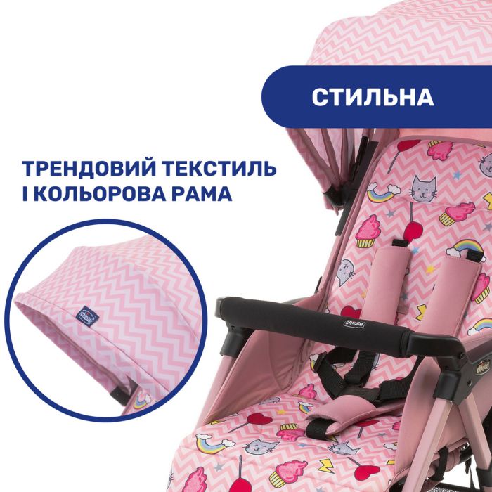 Прогулочная коляска Chicco Ohlala 3 Candy Pink