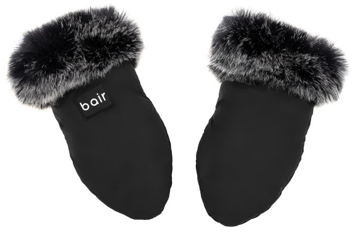 Рукавицы Bair Northmuff  черный (black noire)