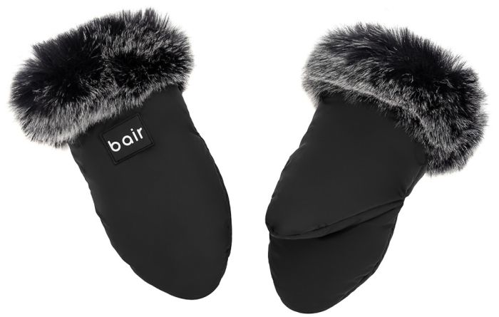 Рукавицы Bair Northmuff  черный (black noire)