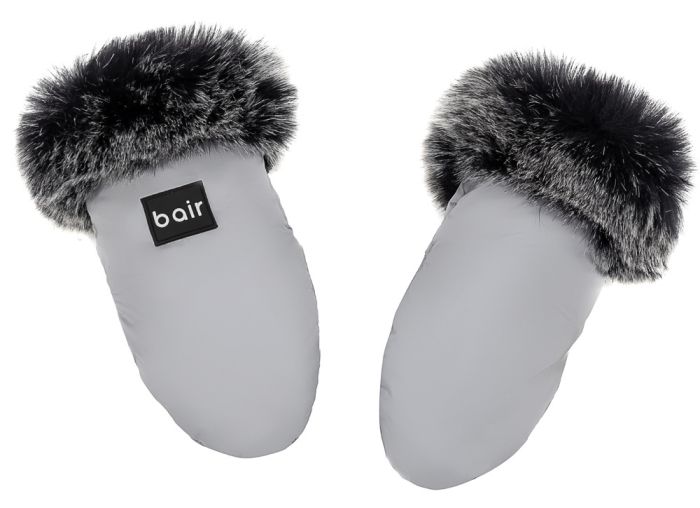 Рукавицы Bair Northmuff  серый (owl grey)