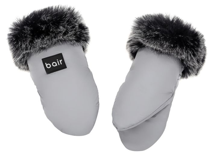 Рукавицы Bair Northmuff  серый (owl grey)
