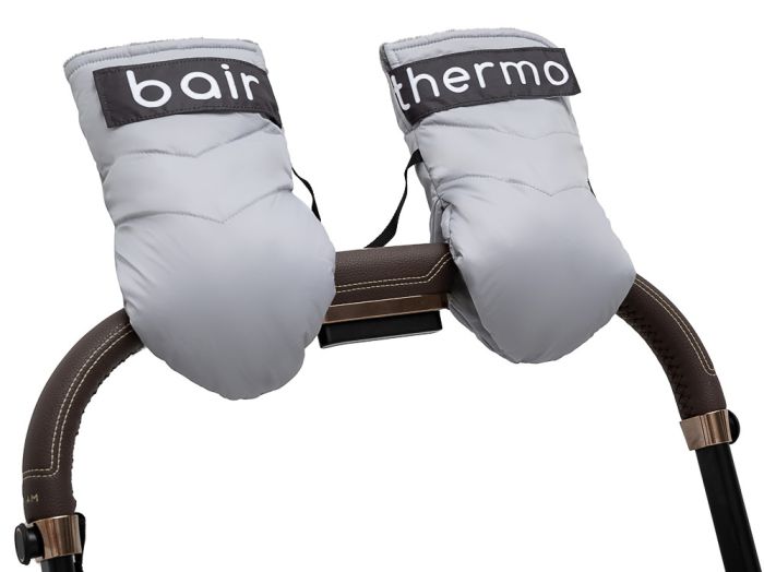 Рукавицы Bair Thermo Mittens  серый (owl grey)