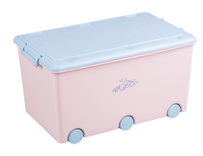Ящик для игрушек Tega Little Bunnies KR-010 104 light pink