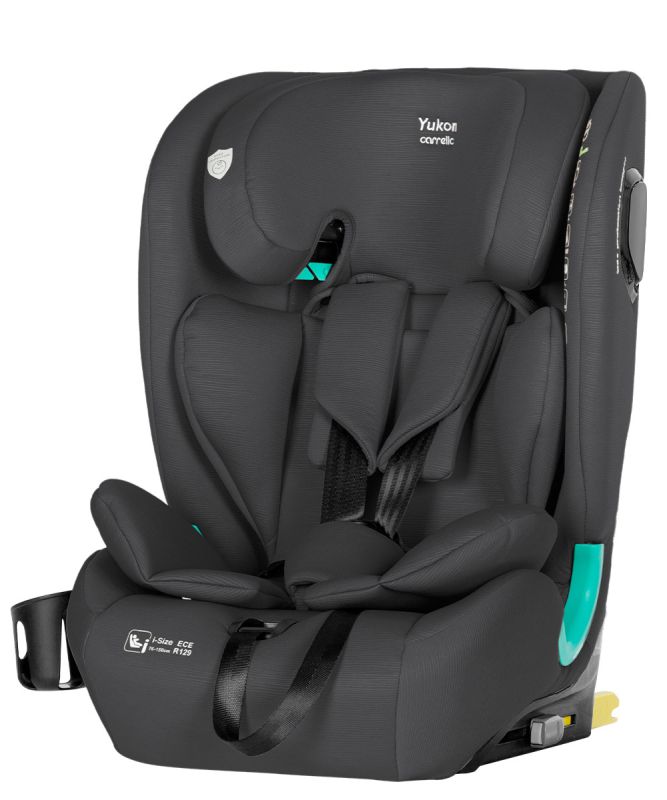 Автокресло CARRELLO Yukon CRL-15808 Deepwater Grey i-Size 76-150см ISOFIX с наклоном+подстаканник
