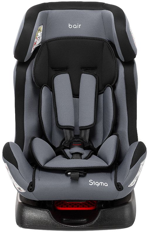 Автокресло Bair Sigma 0+/1/2 (0-25 кг) DS2423 черный - серый