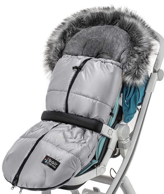 Зимний конверт Bair Alaska Thermo  серый