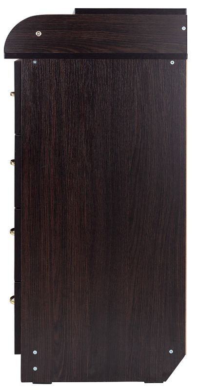 Пеленальный комод Babyroom Комод 4 тел.Big 102x80x50  венге