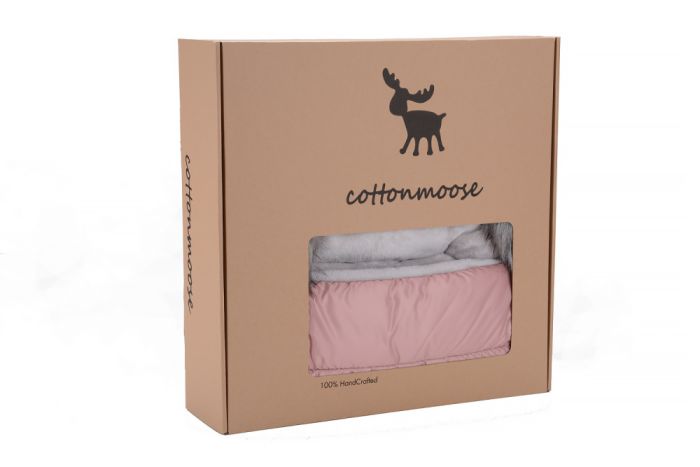 Зимний конверт Cottonmoose Combi 736/111/72/142 pink (розовая пудра)