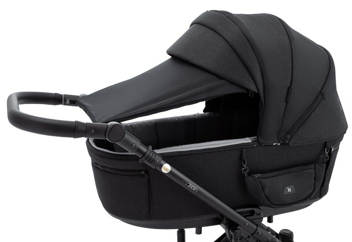 Коляска 2 в 1 Adamex Zico Lux TK-53 чорний