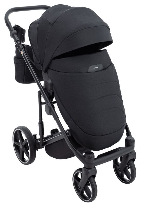 Коляска 2 в 1 Adamex Zico Lux TK-53 чорний
