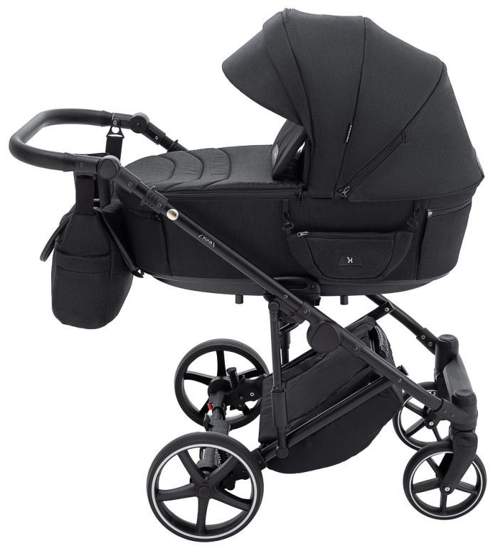 Коляска 2 в 1 Adamex Zico Lux TK-53 чорний