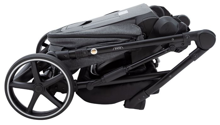 Коляска 2 в 1 Adamex Zico Tip TK-57 графіт