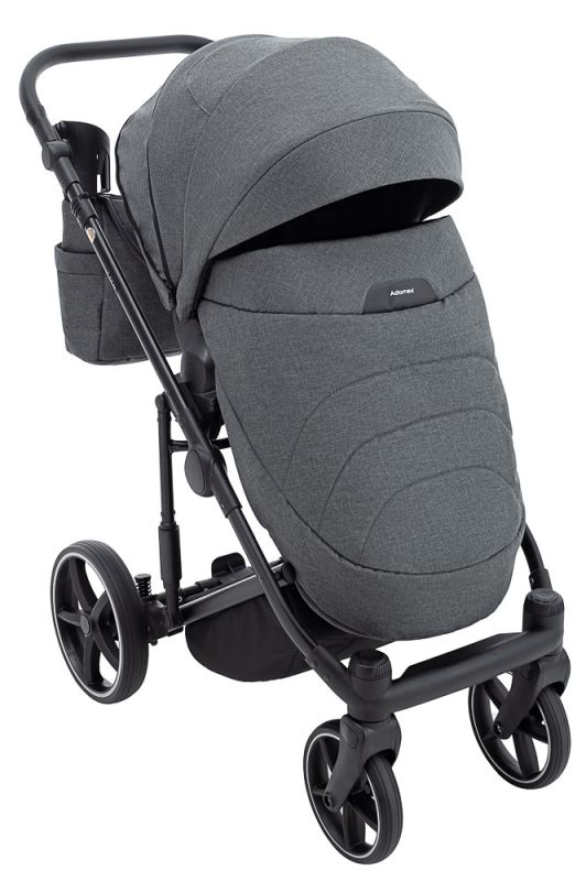 Коляска 2 в 1 Adamex Zico Tip TK-57 графіт