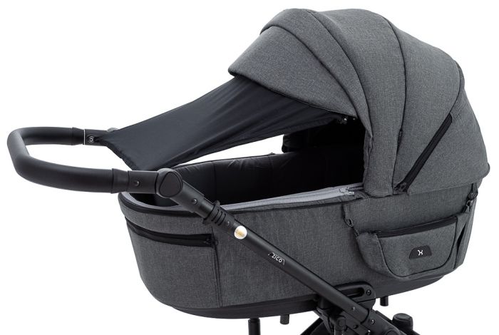 Коляска 2 в 1 Adamex Zico Tip TK-57 графіт