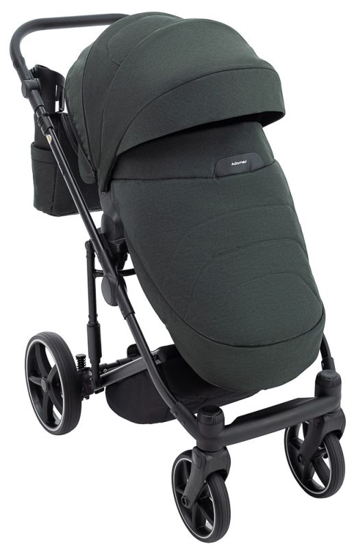 Коляска 2 в 1 Adamex Zico Lux TK-50 тёмно-зелёный