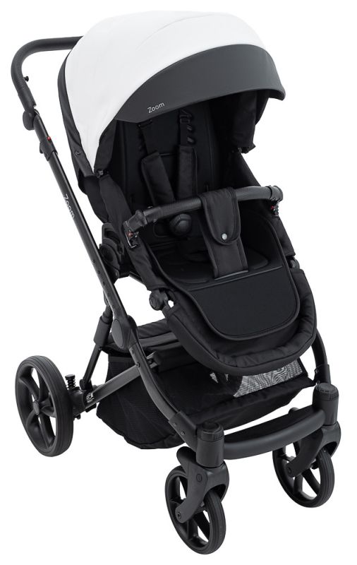Коляска 2 в 1 Bair Zoom ECO ZE-11 белый