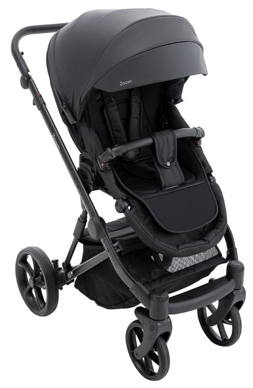 Коляска 2 в 1 Bair Zoom ECO ZE-12 черный