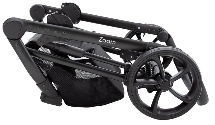 Коляска 2 в 1 Bair Zoom ECO ZE-12 черный