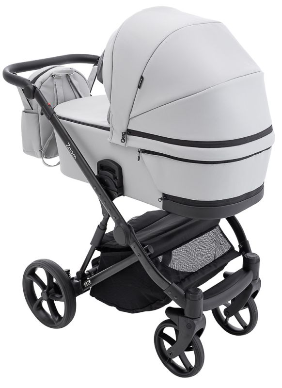 Коляска 2 в 1 Bair Zoom ECO ZE-14 світло-сірий