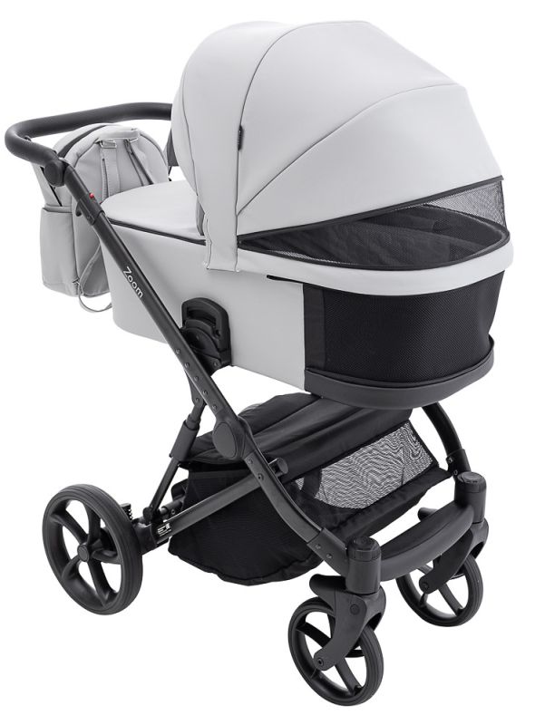 Коляска 2 в 1 Bair Zoom ECO ZE-14 світло-сірий