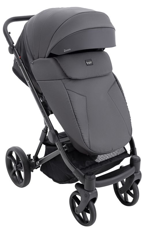 Коляска 2 в 1 Bair Zoom Soft BZ-747 черный