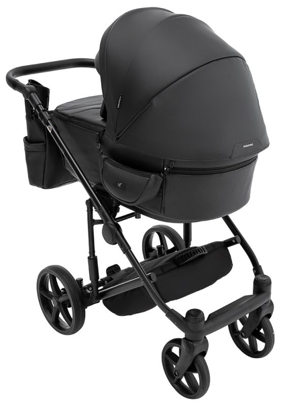 Коляска 2 в 1 Adamex Zico Eco Sa-2 чёрный