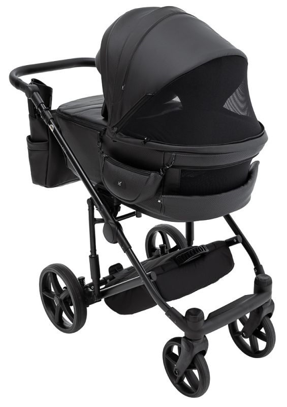 Коляска 2 в 1 Adamex Zico Eco Sa-2 чёрный