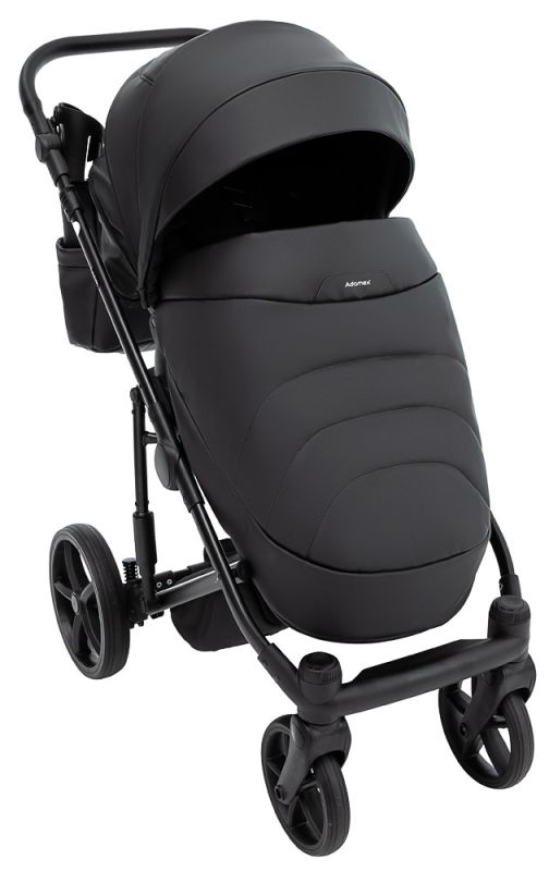 Коляска 2 в 1 Adamex Zico Eco Sa-2 чёрный