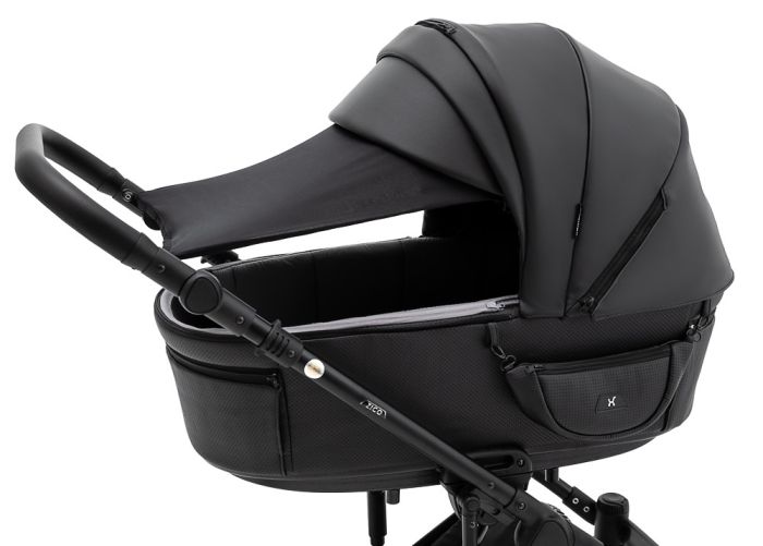Коляска 2 в 1 Adamex Zico Eco Sa-2 чёрный