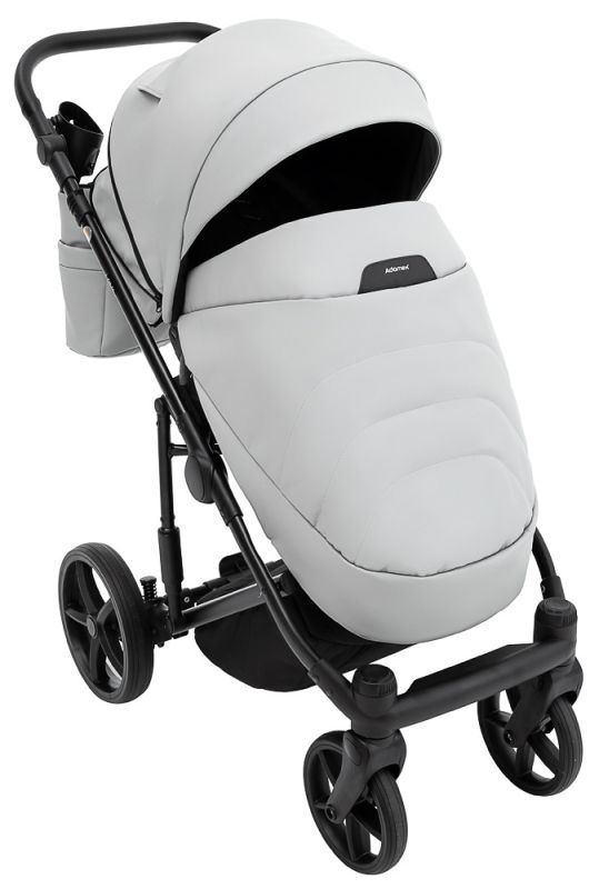 Коляска 2 в 1 Adamex Zico Eco Sa-3 светло-серый