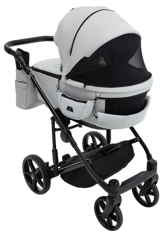 Коляска 2 в 1 Adamex Zico Eco Sa-3 светло-серый