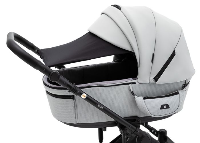 Коляска 2 в 1 Adamex Zico Eco Sa-3 светло-серый