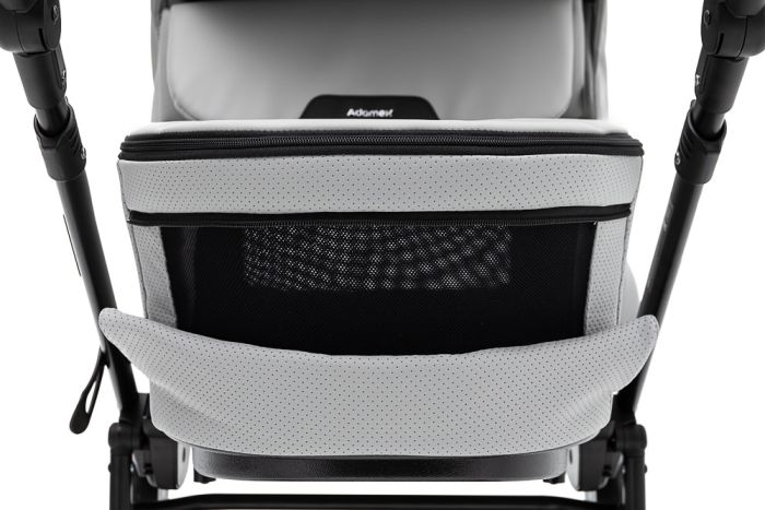 Коляска 2 в 1 Adamex Zico Eco Sa-3 светло-серый