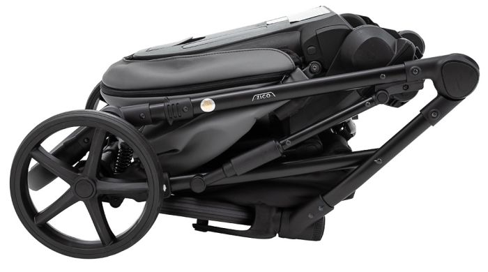 Коляска 2 в 1 Adamex Zico Eco Sa-4 темно-сірий