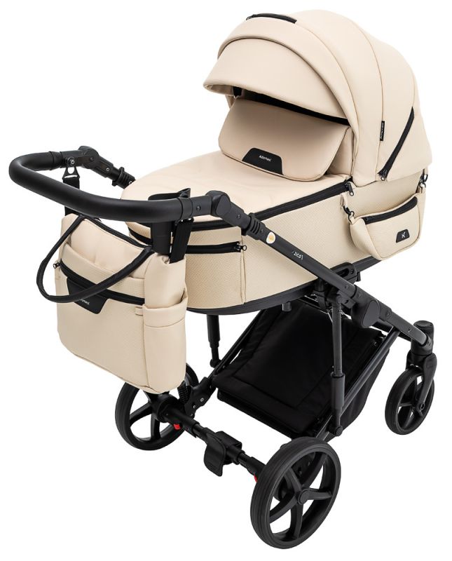 Коляска 2 в 1 Adamex Zico Eco Sa-8 бежевый