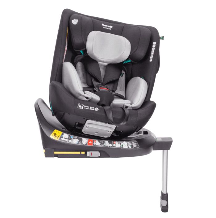 Автокресло CARRELLO Revolt CRL-15805/1 Sky Grey i-Size 40-150см ISOFIX с поворотом и опорной стойкой