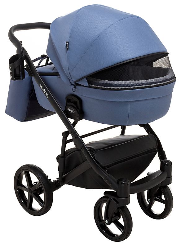 Коляска 2 в 1 Bair Marcel Soft BM-43 синий