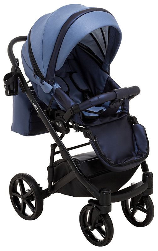 Коляска 2 в 1 Bair Marcel Soft BM-43 синий